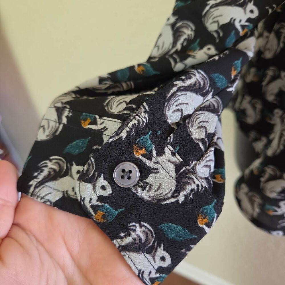 Loft Squirrel Button Down Shirt - Picture 5 of 8